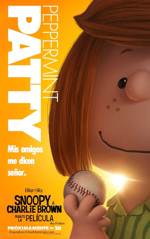 The Peanuts Movie - Mexican Movie Poster