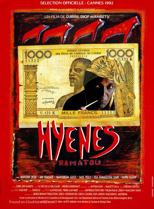 Hy&egrave;nes - French Movie Poster