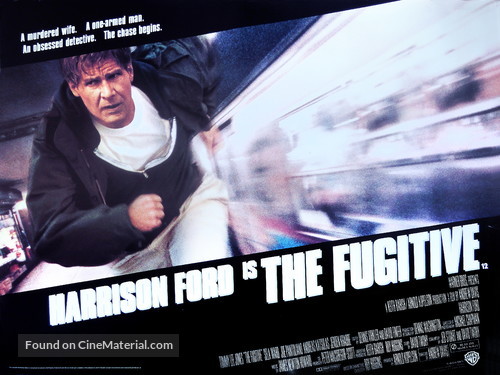 The Fugitive - British Movie Poster