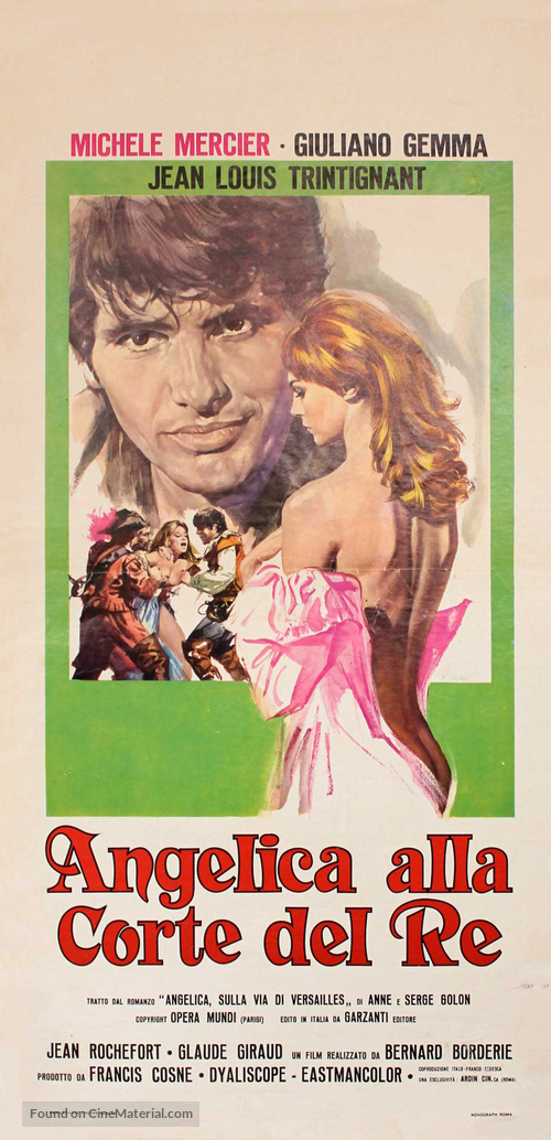 Ang&eacute;lique et le roy - Italian Movie Poster