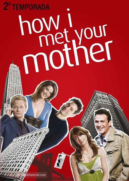 &quot;How I Met Your Mother&quot; - Brazilian DVD movie cover