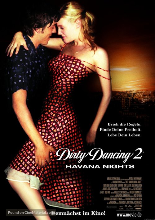 Dirty Dancing: Havana Nights - German Advance movie poster