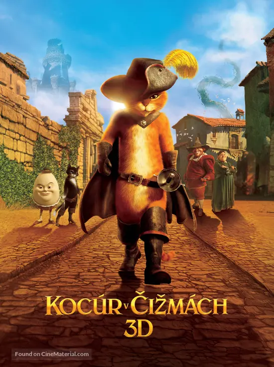 Puss in Boots - Slovak Movie Poster