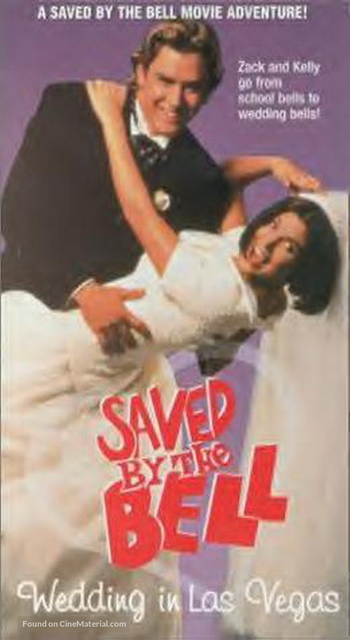 Saved by the Bell: Wedding in Las Vegas - VHS movie cover