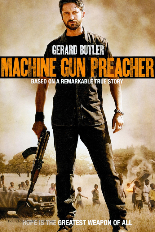 Machine Gun Preacher - DVD movie cover