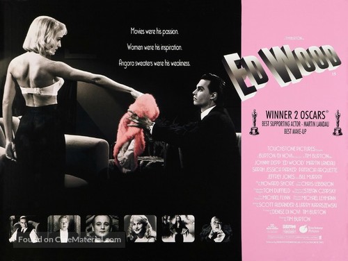 Ed Wood - British Movie Poster