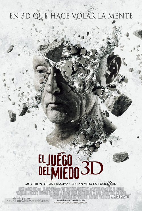 Saw 3D - Mexican Movie Poster