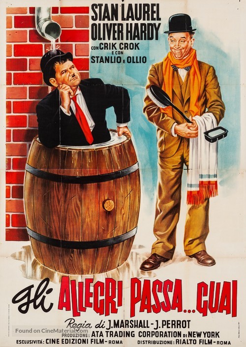 Another Fine Mess - Italian Movie Poster
