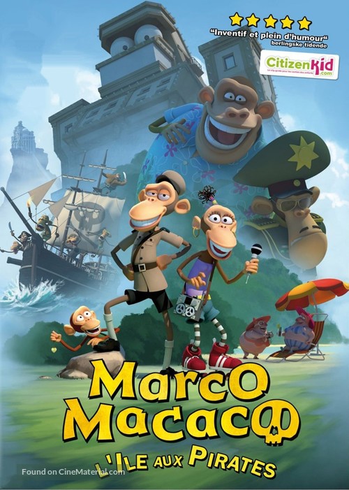 Marco Macaco - French DVD movie cover