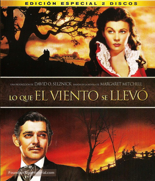 Gone with the Wind - Spanish Movie Cover