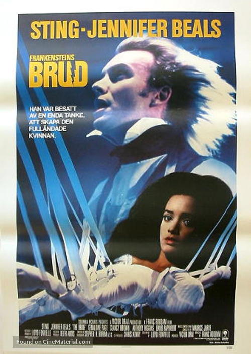 The Bride - Swedish Movie Poster