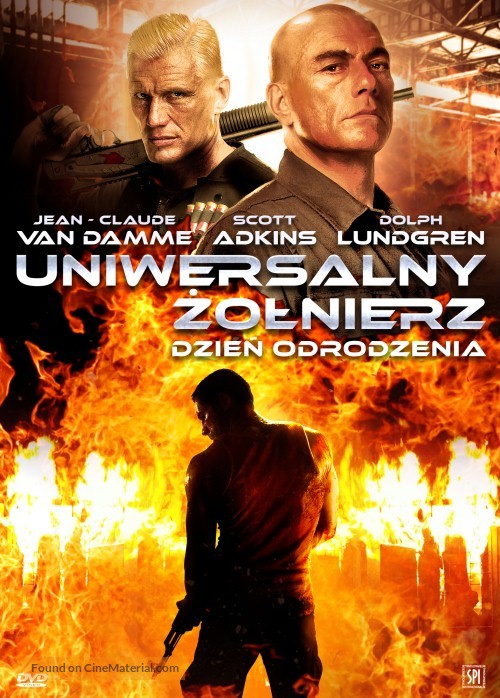Universal Soldier: Day of Reckoning - Polish DVD movie cover