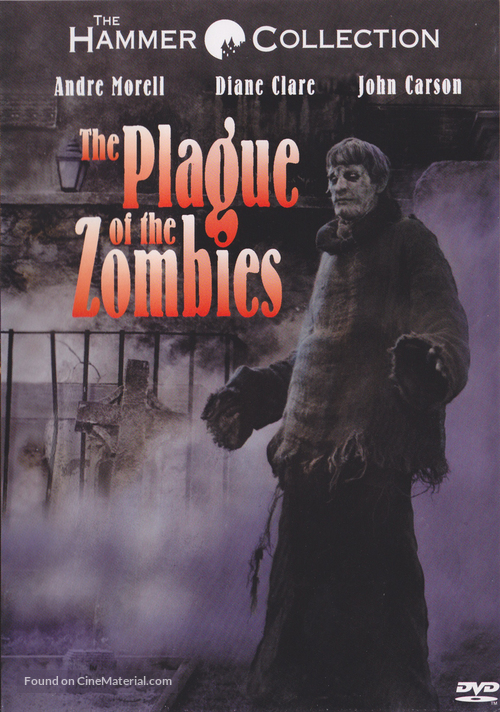 The Plague of the Zombies - DVD movie cover