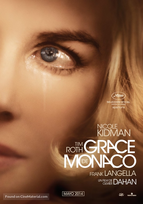 Grace of Monaco - Spanish Movie Poster