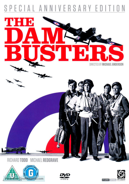 The Dam Busters - British DVD movie cover