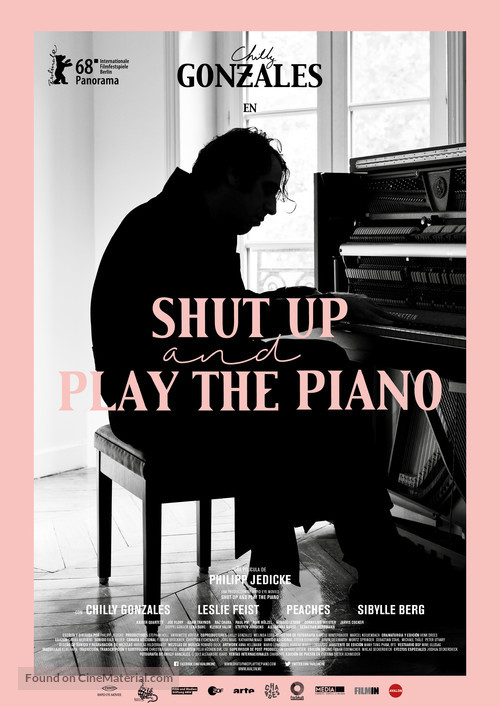 Shut Up and Play the Piano - Spanish Movie Poster