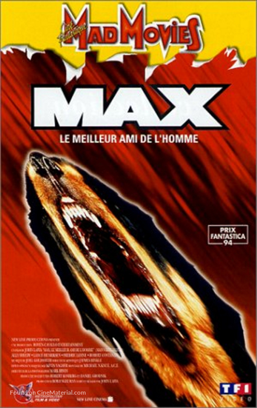 Man&#039;s Best Friend - French VHS movie cover