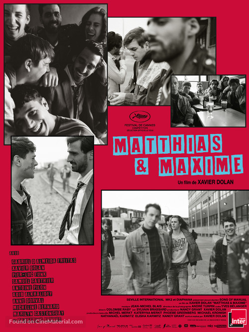 Matthias &amp; Maxime - French Movie Poster