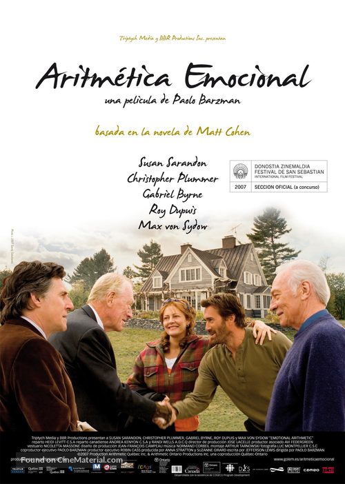 Emotional Arithmetic - Spanish Movie Poster