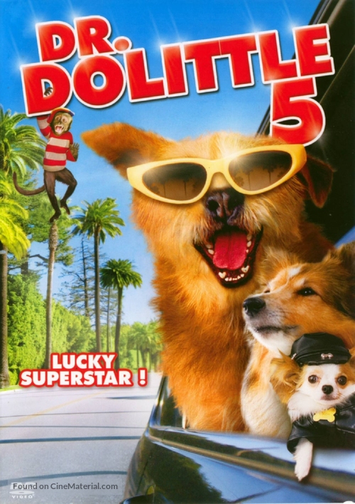 Dr. Dolittle: Million Dollar Mutts - French DVD movie cover