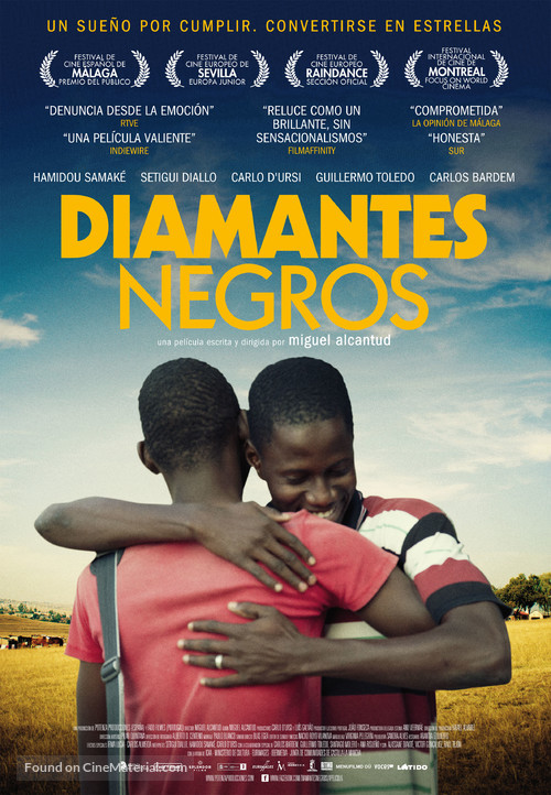 Diamantes negros - Spanish Movie Poster