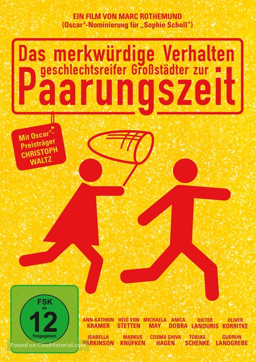 Das merkw&uuml;rdige Verhalten geschlechtsreifer Gro&szlig;st&auml;dter zur Paarungszeit - German Movie Cover