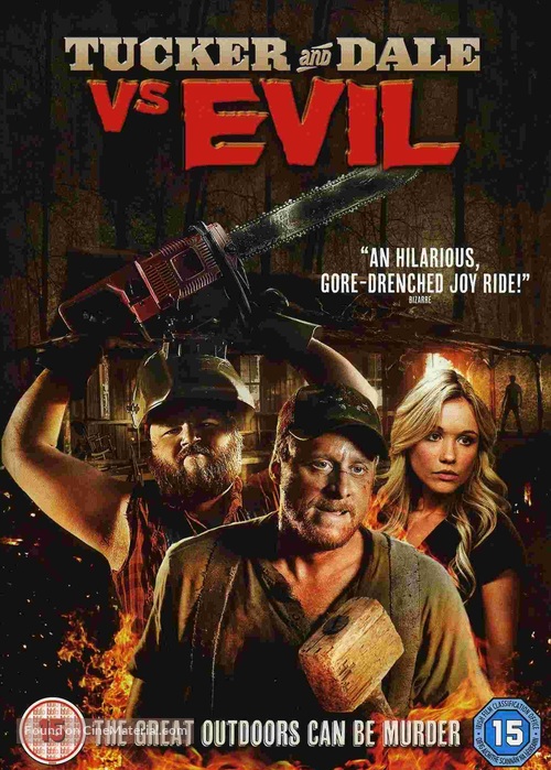 Tucker and Dale vs Evil - British DVD movie cover