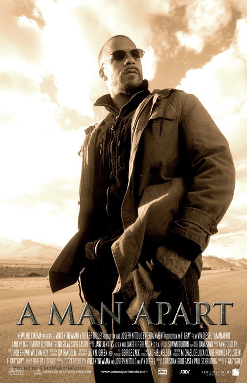 A Man Apart - Movie Poster