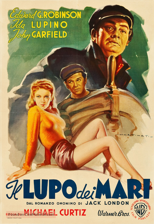 The Sea Wolf - Italian Movie Poster