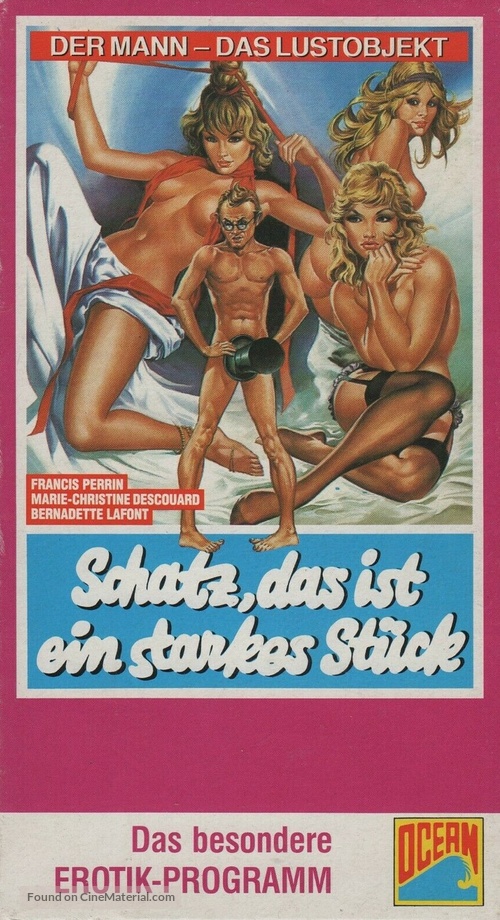 Le roi des cons - German VHS movie cover