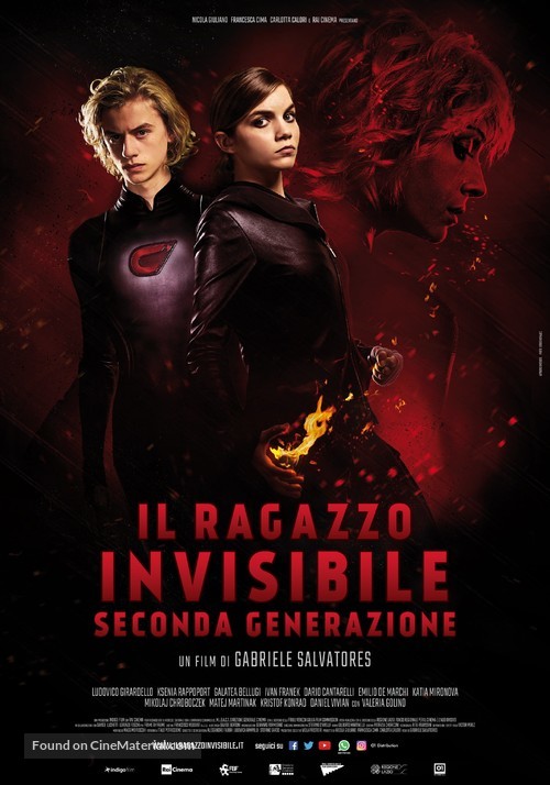 Il ragazzo invisibile: Seconda generazione - Italian Movie Poster