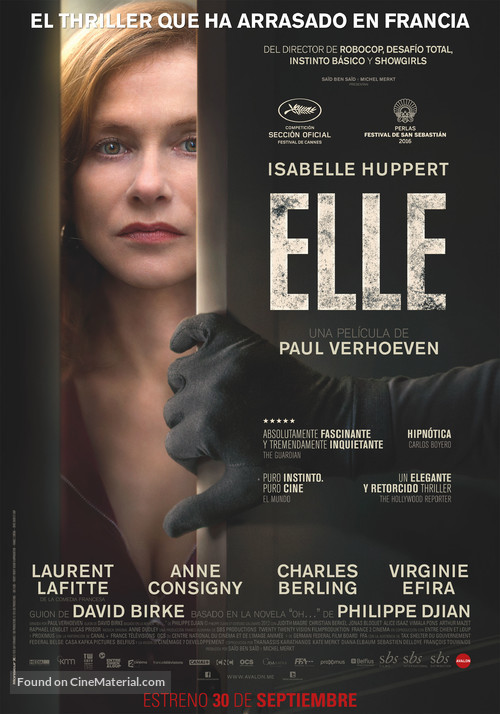 Elle - Spanish Movie Poster