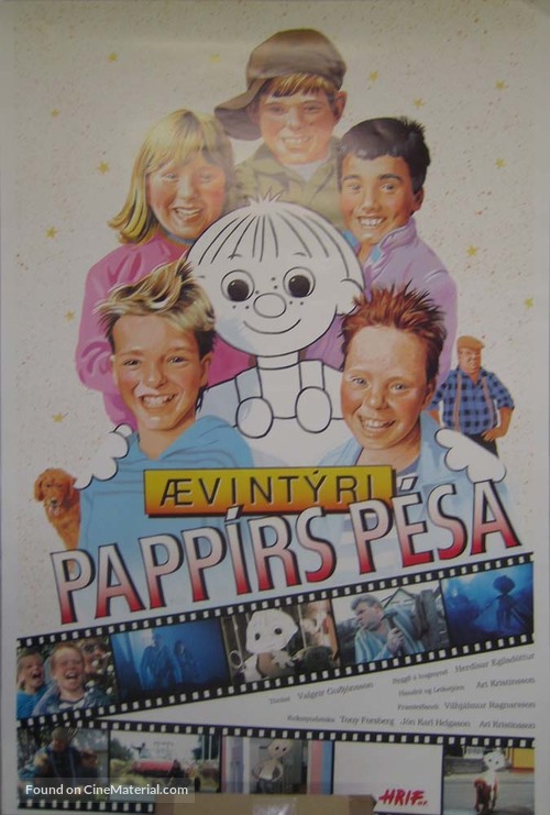 Papp&iacute;rs P&eacute;si - Icelandic Movie Poster