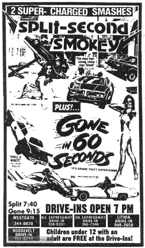 Gone in 60 Seconds - poster