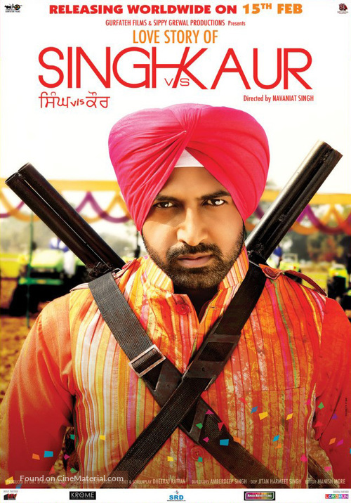 Singh vs. Kaur - Indian Movie Poster