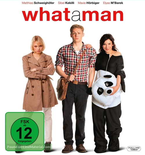 What a Man - German Blu-Ray movie cover