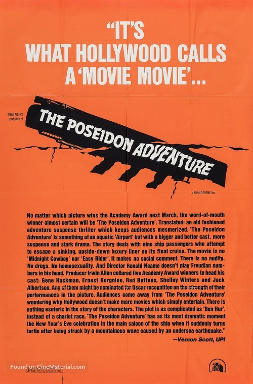 The Poseidon Adventure - Movie Poster