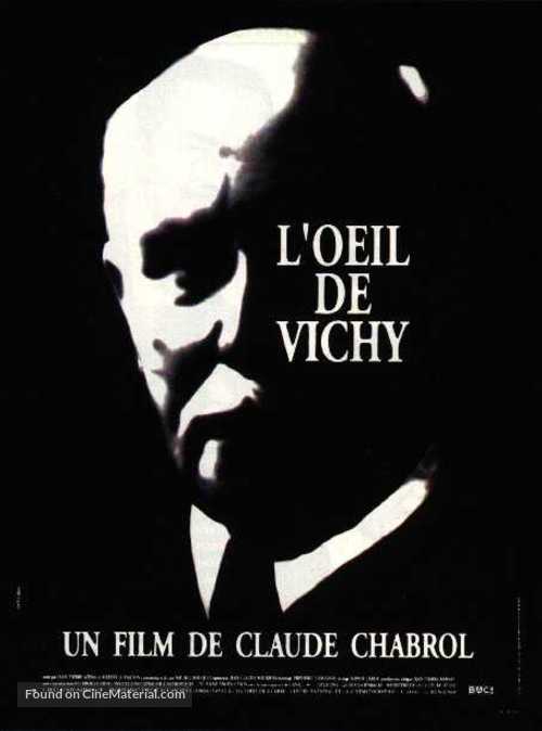 L&#039;oeil de Vichy - French Movie Poster