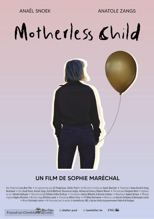 Motherless Child - French Movie Poster