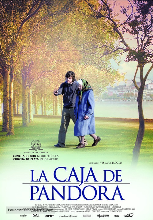 Pandoranin kutusu - Spanish Movie Poster