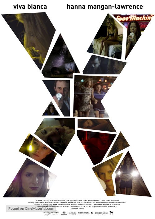 X - Australian Movie Poster