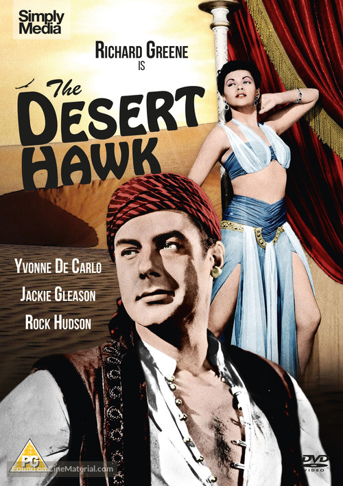 The Desert Hawk - British DVD movie cover