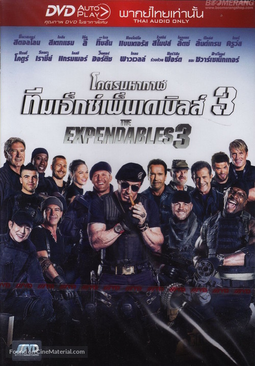 The Expendables 3 - Thai DVD movie cover