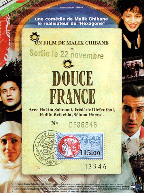 Douce France - French Movie Poster