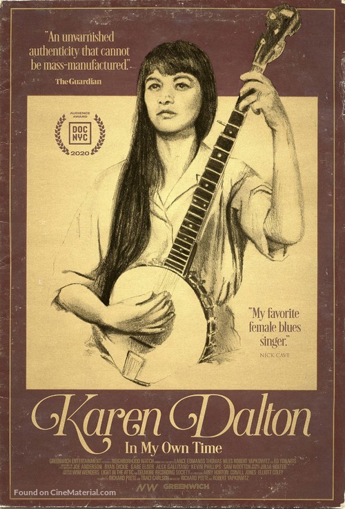 In My Own Time: A Portrait of Karen Dalton - Movie Poster