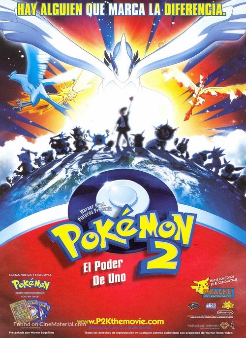 Pok&eacute;mon: The Movie 2000 - Spanish Movie Poster