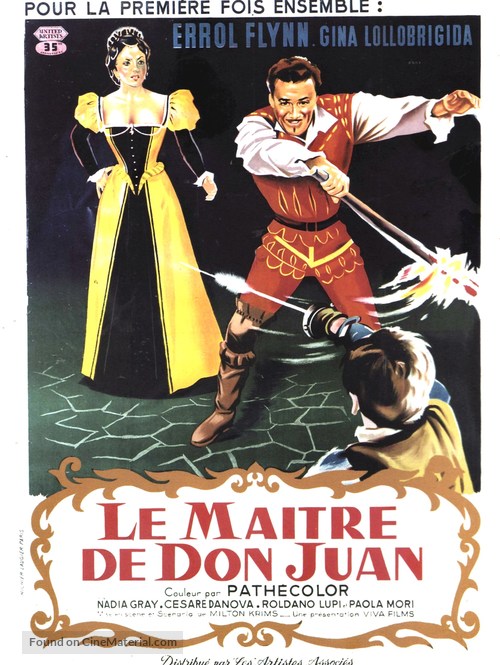 Il maestro di Don Giovanni - French Movie Poster
