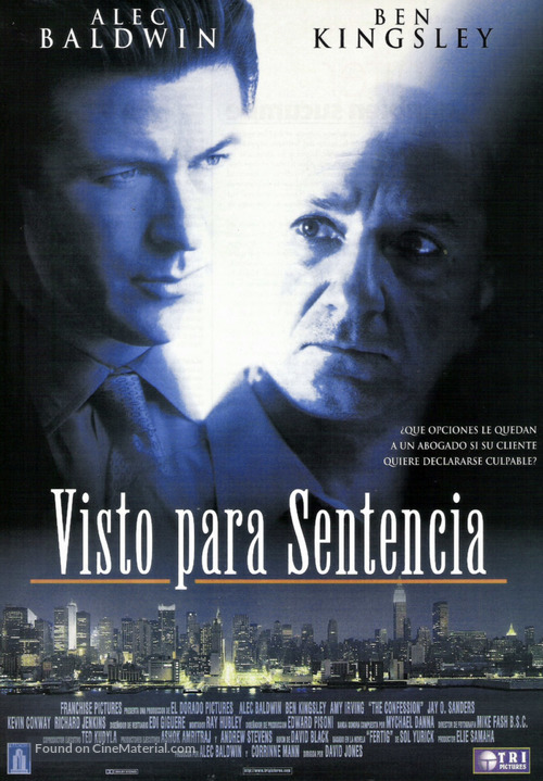 The Confession - Spanish Movie Poster
