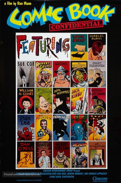 Comic Book Confidential - Movie Poster