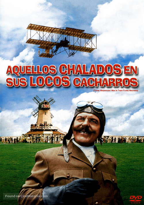 Those Magnificent Men In Their Flying Machines - Spanish DVD movie cover